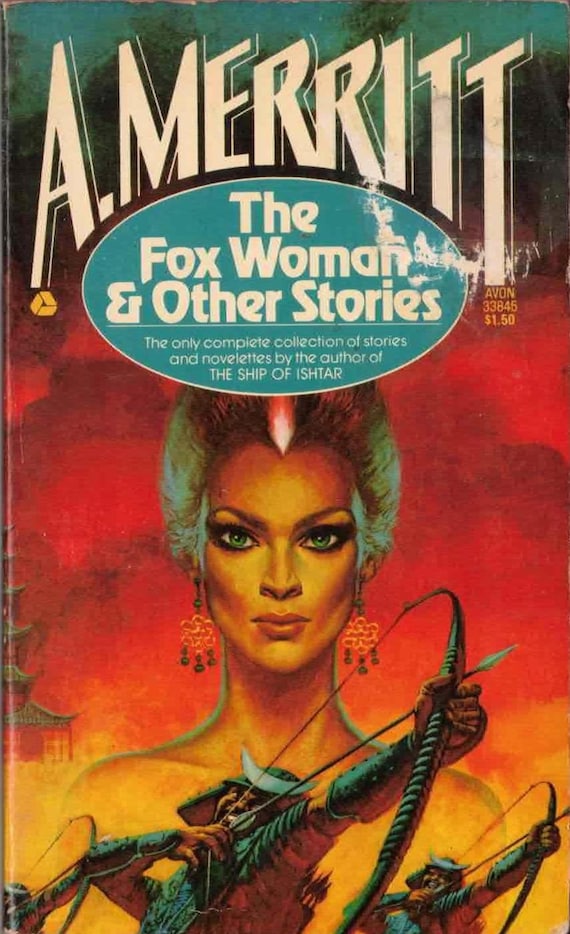 The Fox Woman & Other Stories by A. Merritt / Avon Horror Vintage Paperback