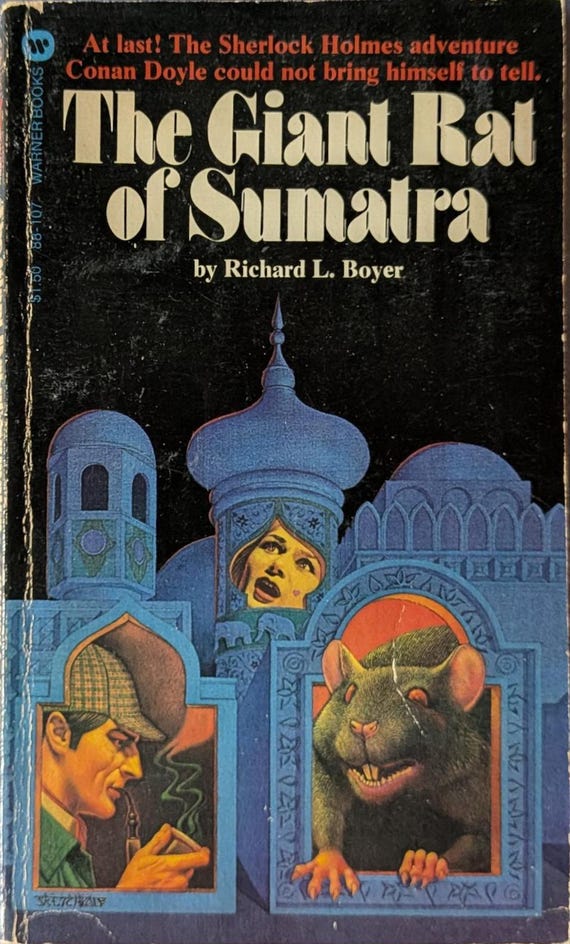 The Giant Rat of Sumatra by Richard L. Boyer // Vintage Paperback