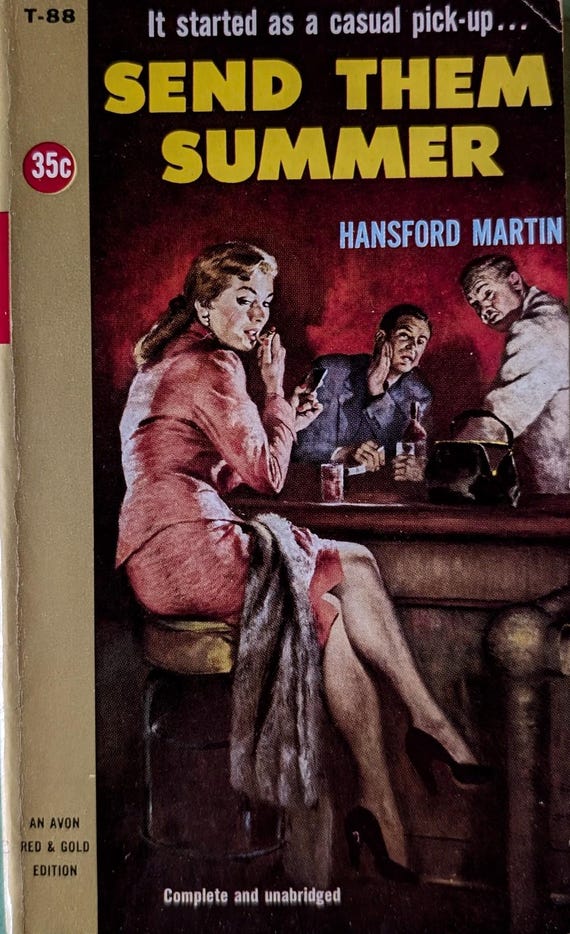 Send Them Summer by Hansford Martin / Vintage Paperback