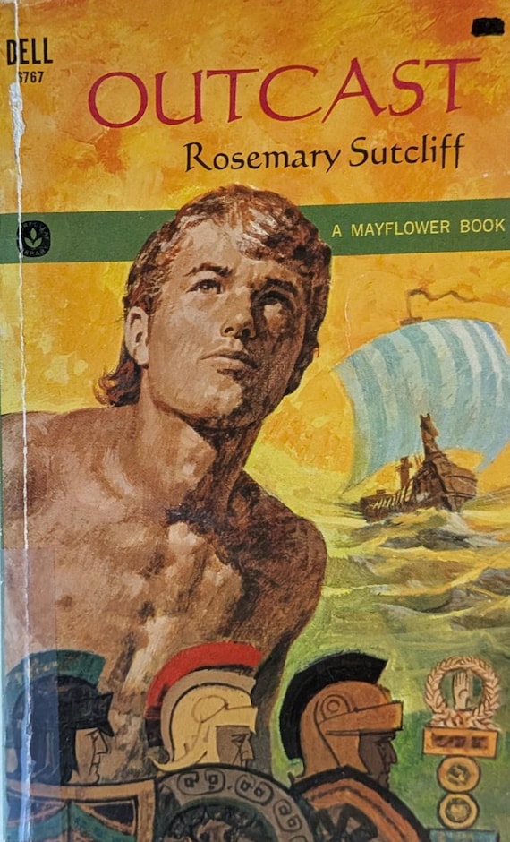 Outcast by Rosemary Sutcliff // vintage paperback