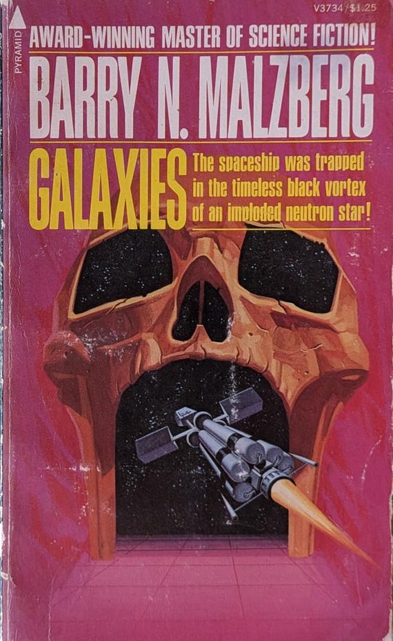 Galaxies by Barry M. Malzberg // Vintage Paperback