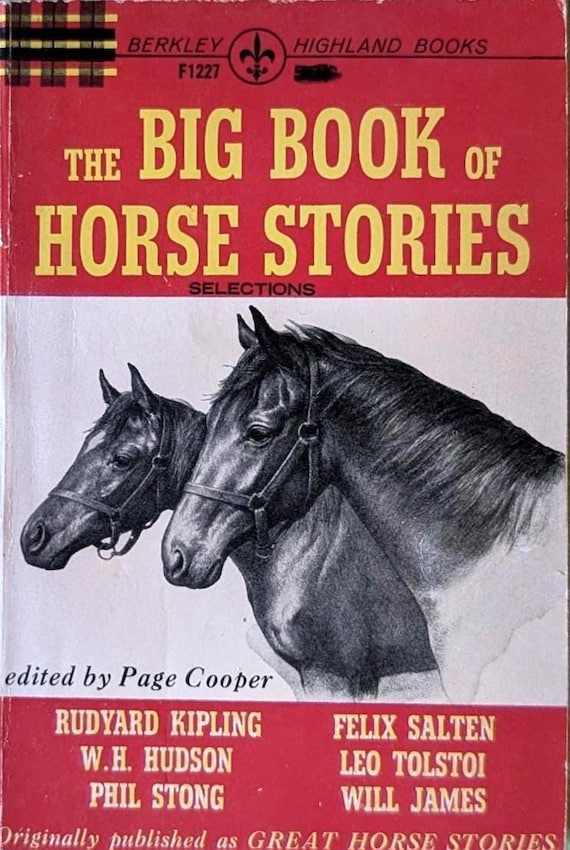 The Big Book of Horse Stories, edited by Page Cooper /Vintage Paperback