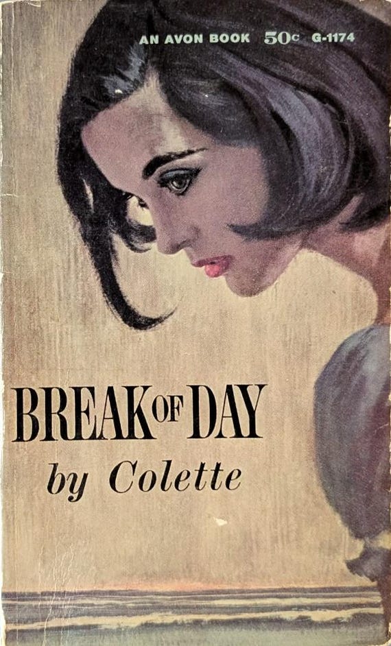 Break of Day by Colette / Avon Vintage Paperback