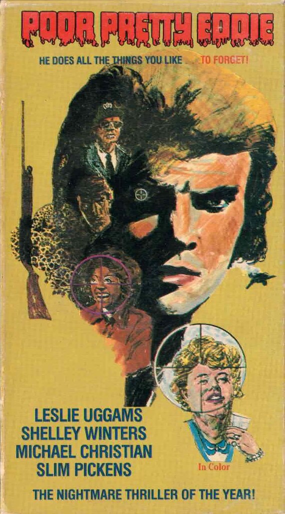 Poor Pretty Eddie VHS Shelly Winters Leslie Uggams Michael Christian