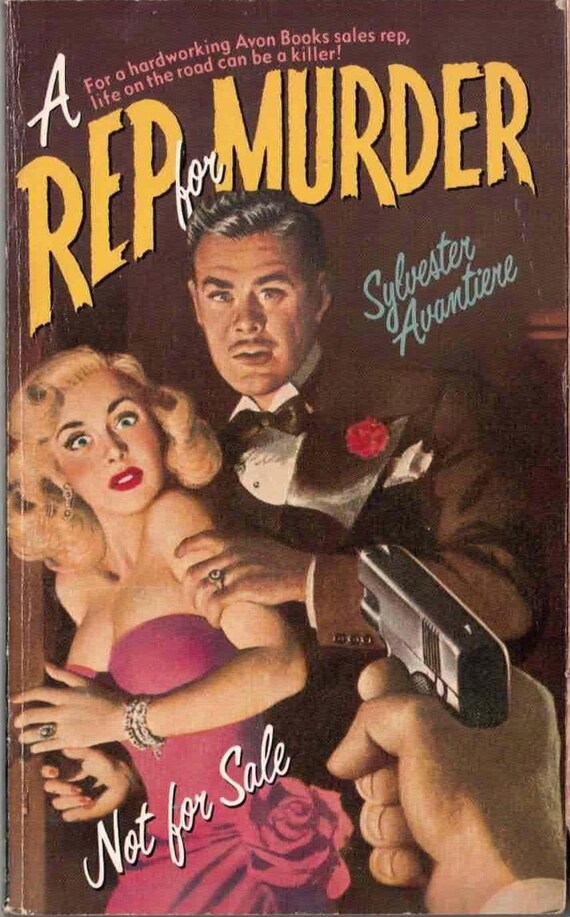 A Rep for Murder by Sylvester Avantiere / Avon Vintage Paperback