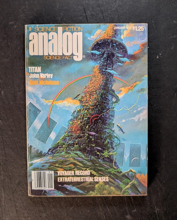 Analog: Science Fiction, Science Fact January 1979 Titan John Varley Voyager