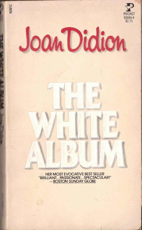 The White Album by Joan Didion / Pocket Vintage Paperback