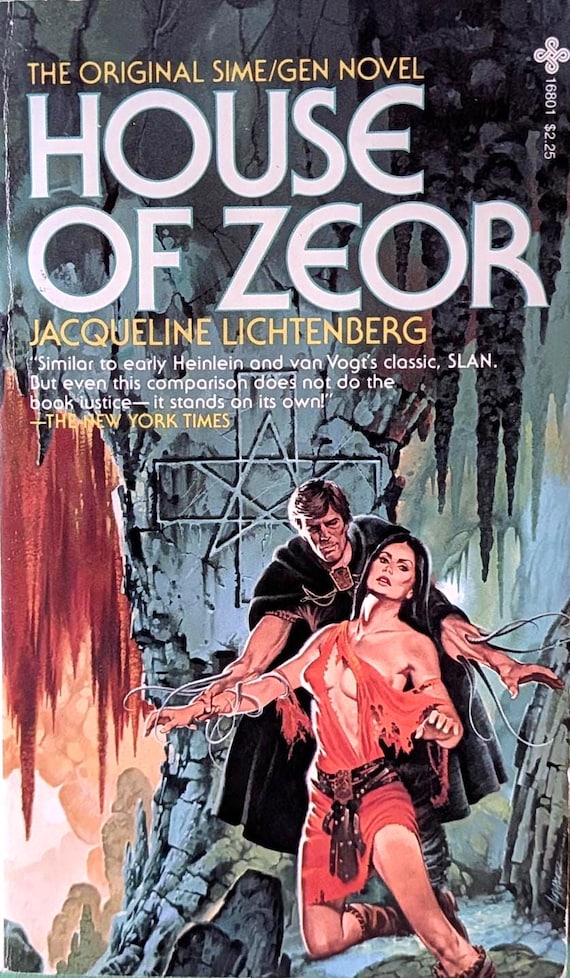 House of Zeor by Jacqueline Lichtenburg // Vintage Paperback