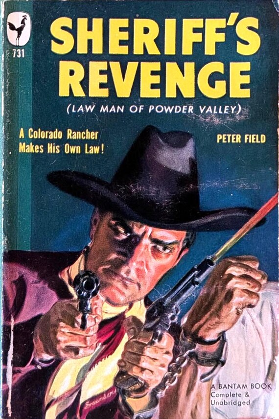 Sheriff's Revenge by Peter Field // Vintage Paperback