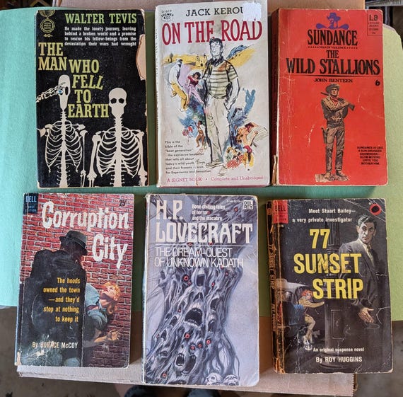 Damaged Vintage Paperback Sale // Chose Your Paperback