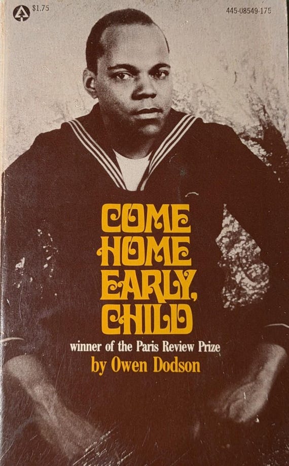 Come Home Early, Child by Owen Dodson // Vintage Paperback