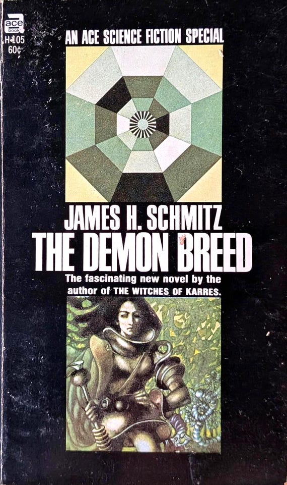 Demon Breed by James H. Schmitz // Vintage Paperback