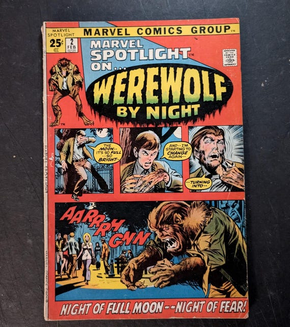 Marvel Spotlight #2 First Werewolf By Night Marvel Comics Bronze Age Key