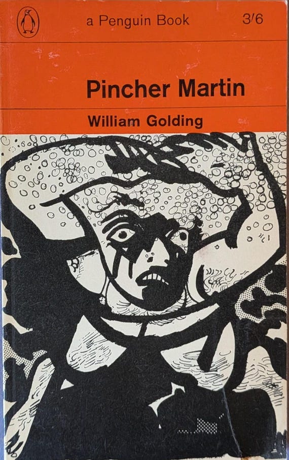 Pincher Martin by William Golding // Vintage Paperback