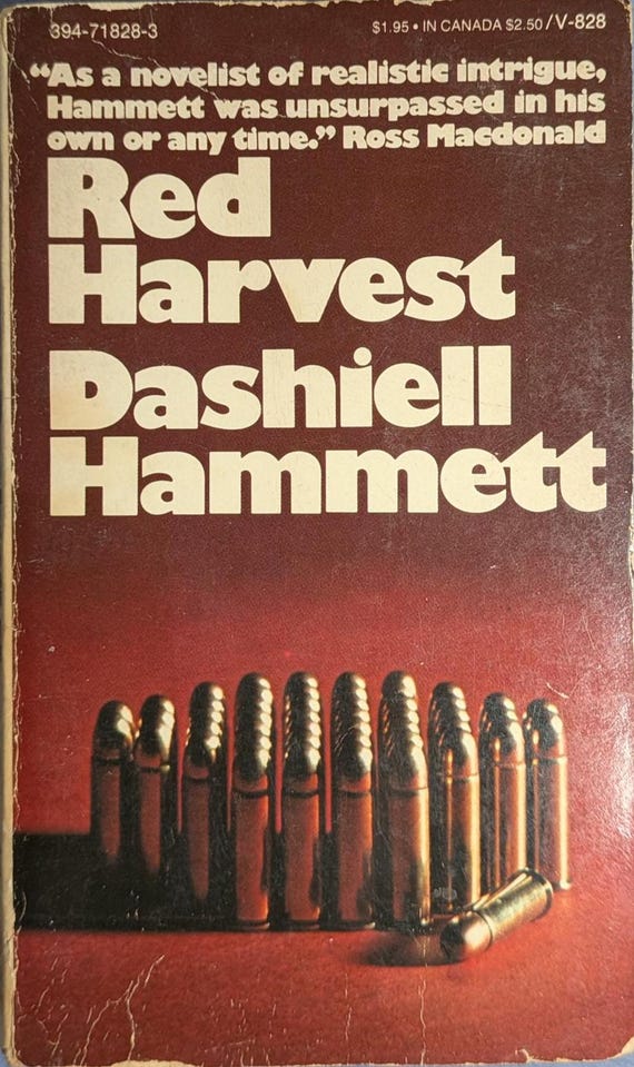 Red Harvest by Dashiell Hammett // Vintage Paperback