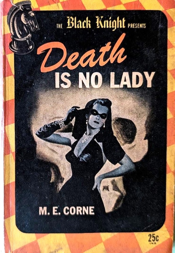 Death is No Lady by M.E.Corne / Vintage Paperback Mystery