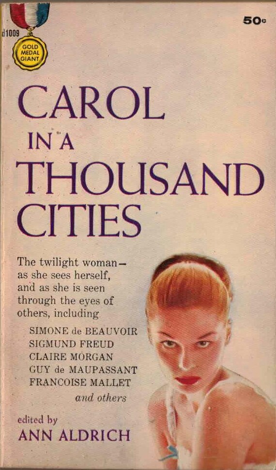 Carol in a Thousand Cities edited by Ann Aldrich / Vintage Gold Medal Paperback