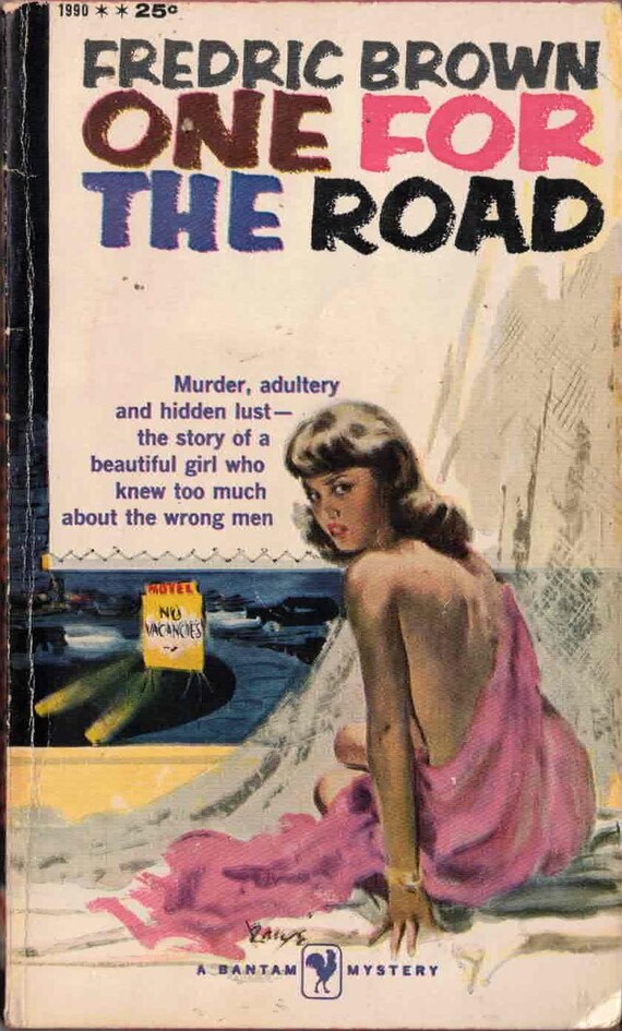 One for the Road by Frederic Brown / Vintage Bantam Paperback