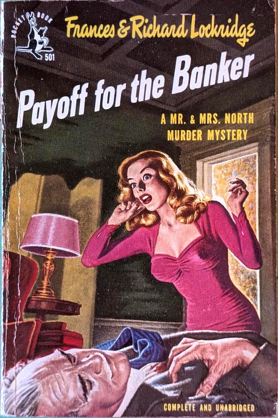 Payoff for the Banker by Frances & Richard Lockridge // Vintage Paperbac