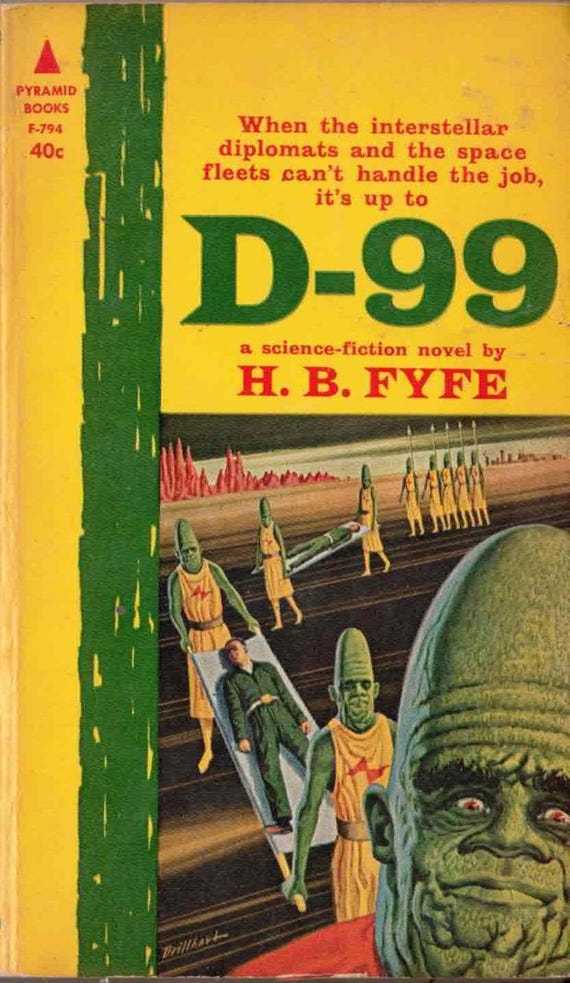 F-99 by H.B. Fyfe, Pyramid Vintage Paperback