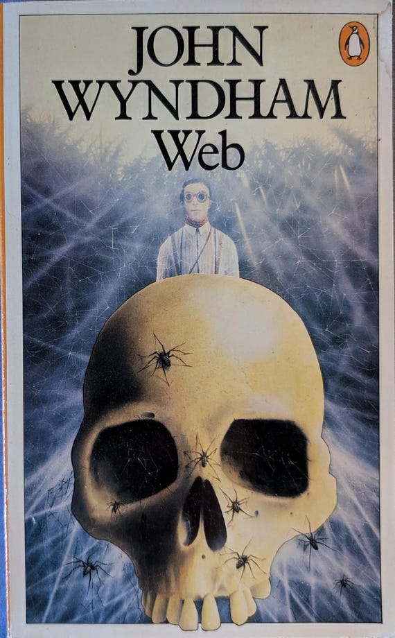 Web by John Wyndham /Penguin Horror vintage paperback