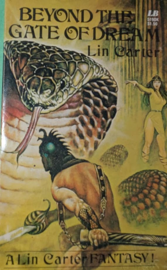 Beyond the Gates of Dream by Lin Carter, Vintage Paperback