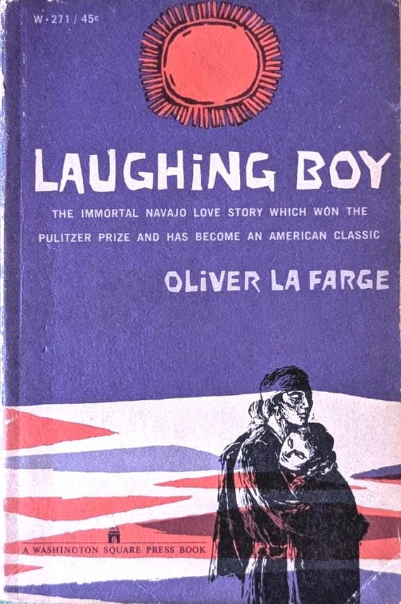 Laughing Boy by Oliver La Farge / Vintage Paperback