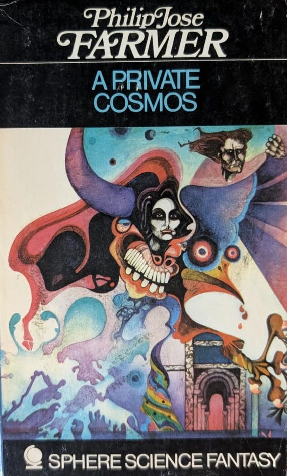 A Private Cosmos by Philip Jose Farmer / Sphere Vintage Paperback