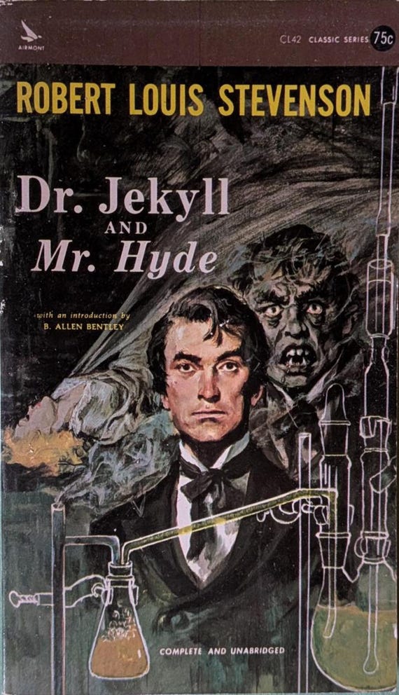 Dr. Jekyll and Mr. Hyde by Robert Lewis Stevenson // Vintage Paperback