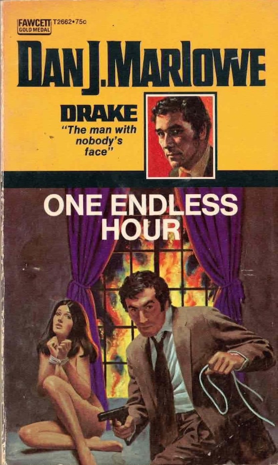 One Endless Hour by Dan Marlowe (Fawcett Crest Vintage Paperback)