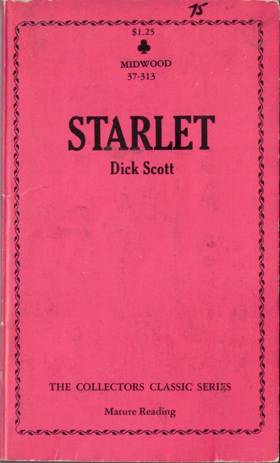 Starlet by Dick Scott // Vintage Paperback