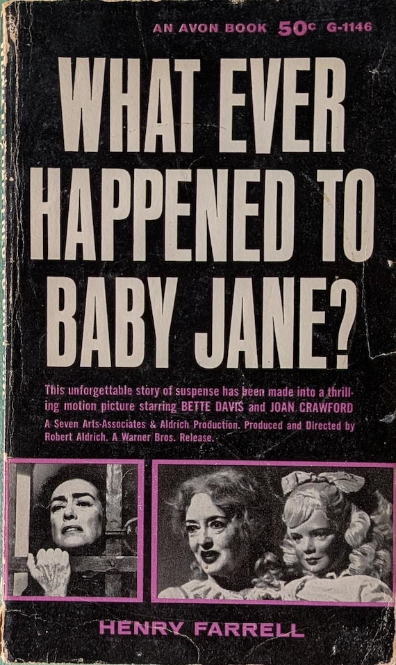 Whatever Happened to Baby Jane? by Henry Farrell // Vintage Paperback