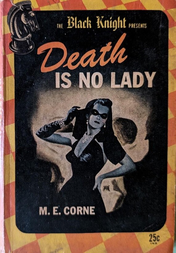Death is No Lady by M.E.Corne / Vintage Paperback Mystery