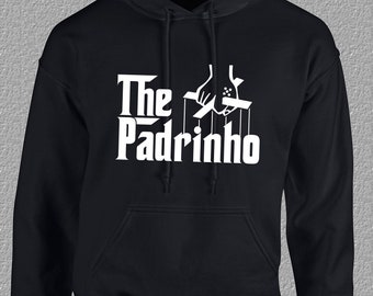 The Padrinho Hoodie. Portuguese GODFATHER Funny Shirt. Portugal/Azores