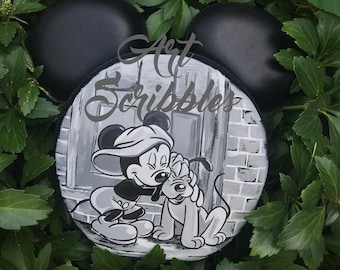 Borsa personalizzata Mickey e Pluto Pals