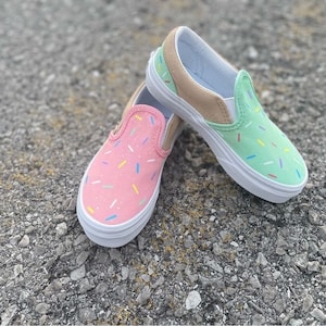 Ready To Ship  Ice Cream Converse Women's Size 8.5/men's size 6.5 – With  love, Paint