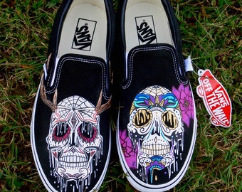 van skull shoes