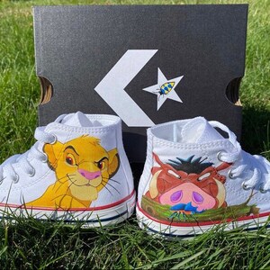 Custom Kids Lion Converse