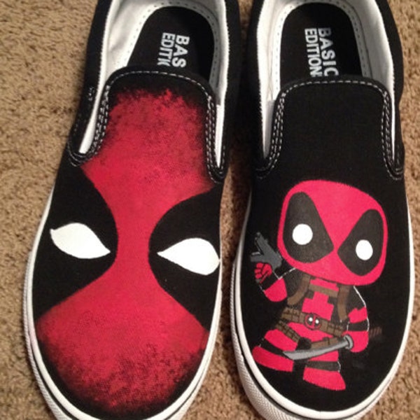 Deadpool Custom shoes