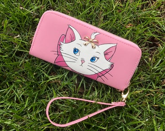 Disney Inspired- Marie Wristlet Wallet