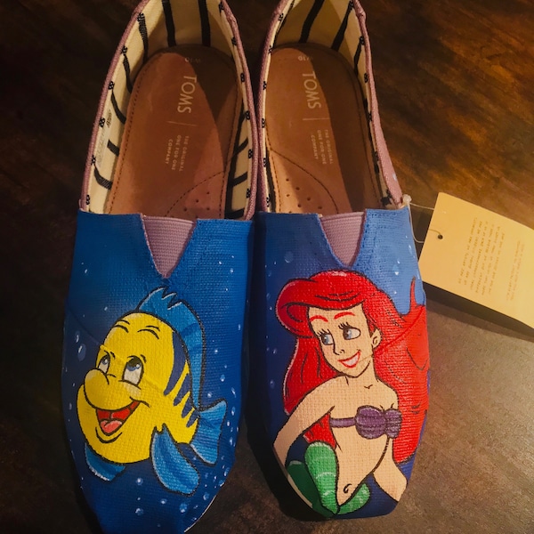 Life is the Bubbles Disney's Little Mermaid Toms