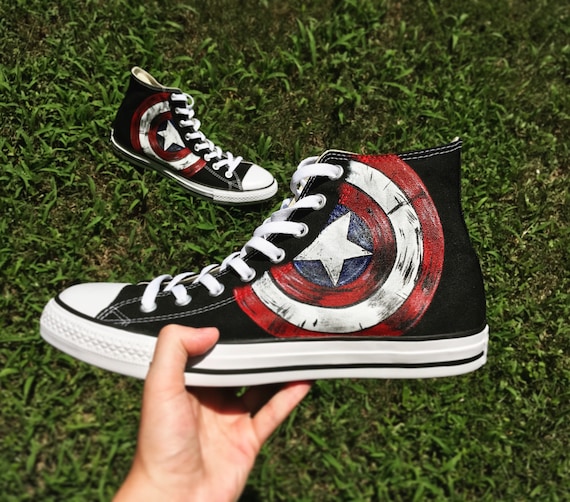 captain america converse