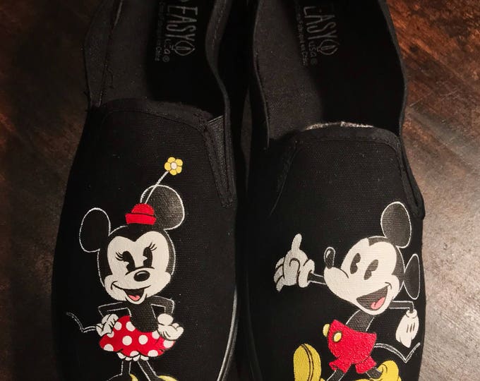 custom mickey mouse shoes