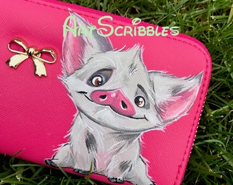 Disney inspired- Pua Wristlet Wallet