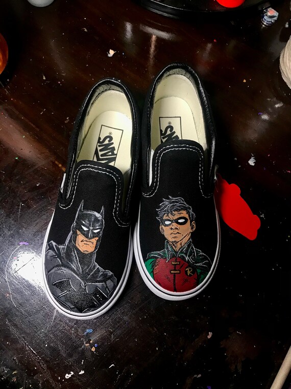 batman vans toddler