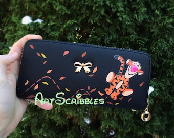 Custom Tigger Large Bow Wallet