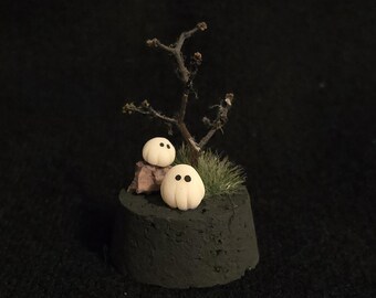 Ghostarium | Duch w słoiku | Duch-zwierzak | Świecące w ciemności | Halloween