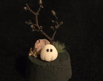 Ghostarium | Duch w słoiku | Duch-zwierzak | Świecące w ciemności | Halloween