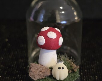 Ghostarium | Duch w słoiku | Duch-zwierzak | Świecące w ciemności | Halloween