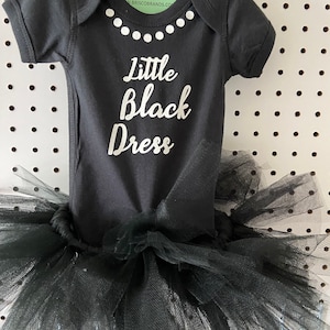 Little Black Dress Onesie Etsy